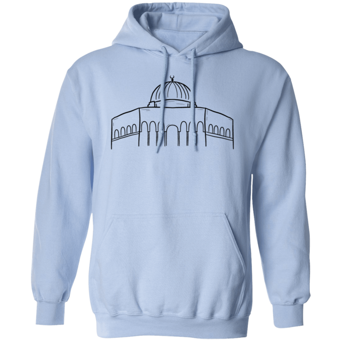 Dome of The Pullover Hoodie Rock – FalastiniFits